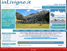 Tablet Screenshot of inlivigno.it